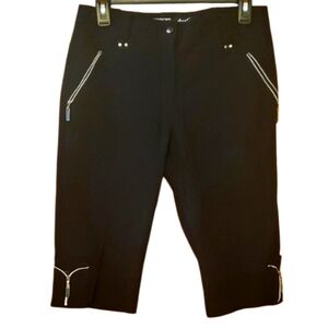 Jamie Sadock Womans Black Skinnylicious‎ Knee Capris Size 6